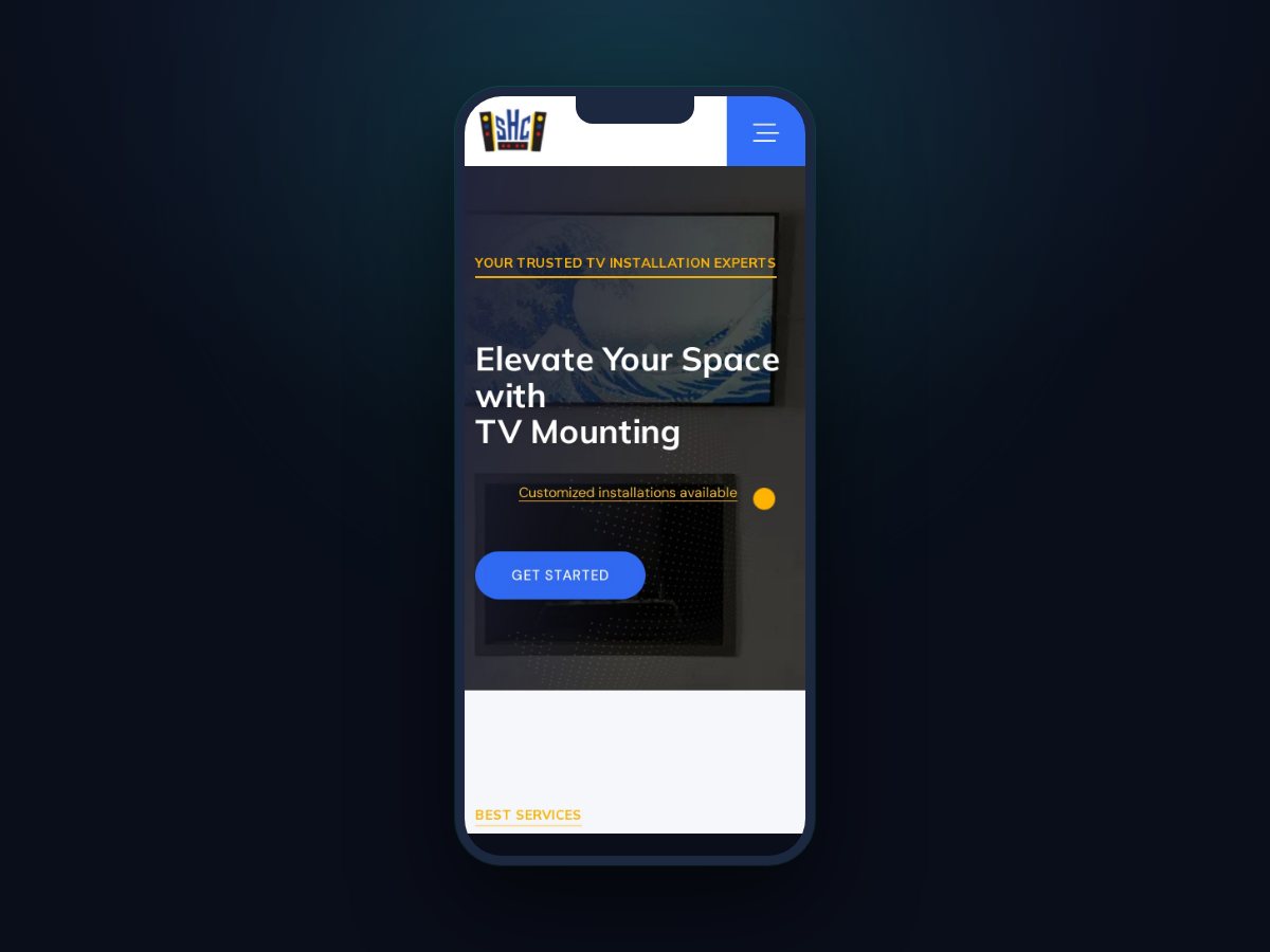 SmartHome Connect LLC Mobile view