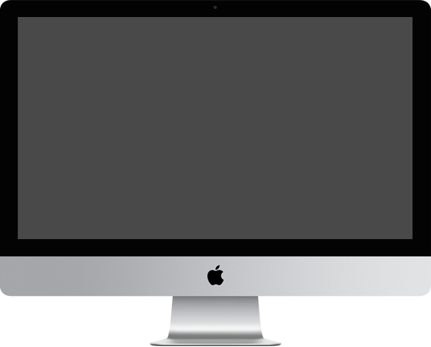 iMac mockup