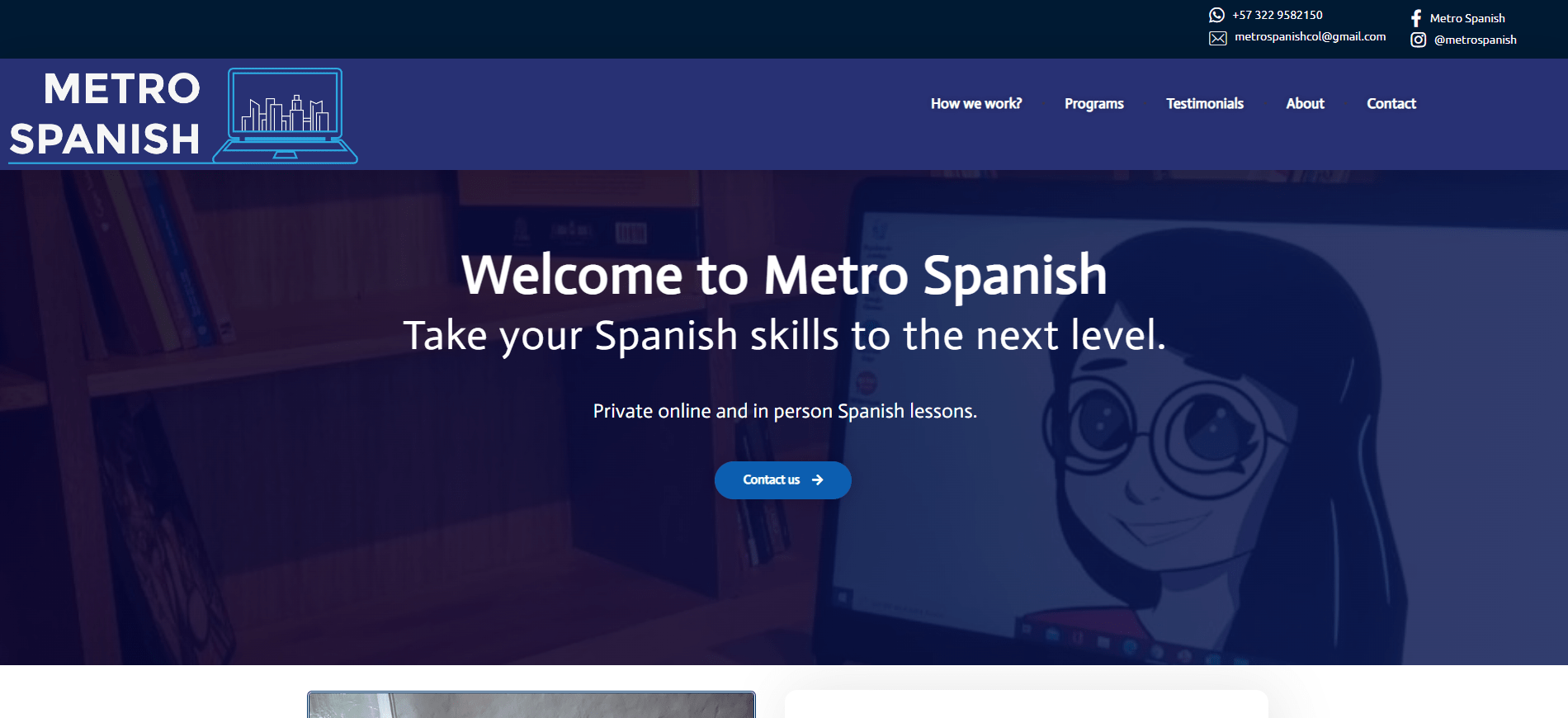 website capture MetroSpanish