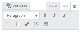 elementor editing text panel